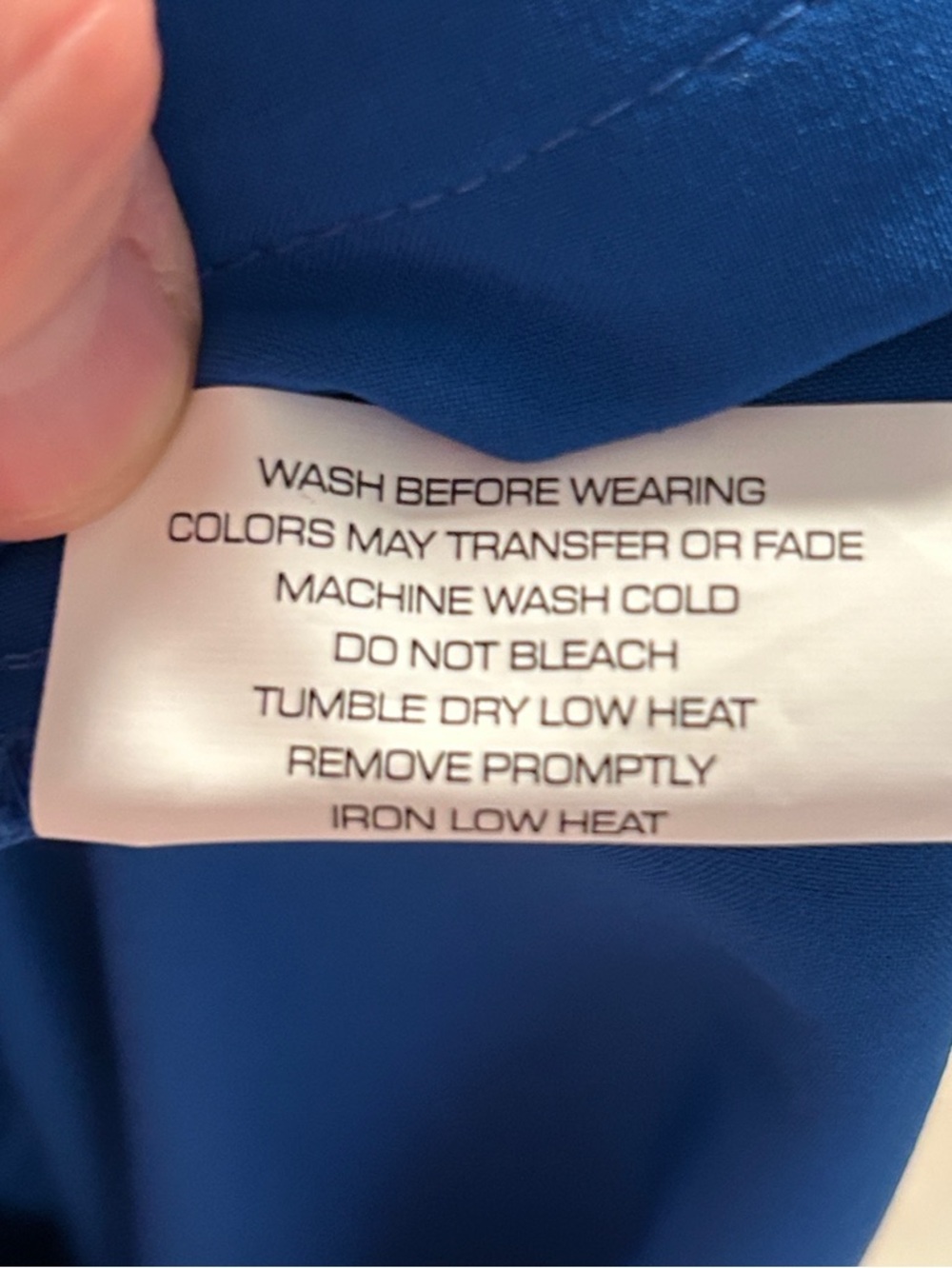 NWT Urbane Performance scrub top Size 4XL Royal Blue Short Sleeve - Picture 6 of 6